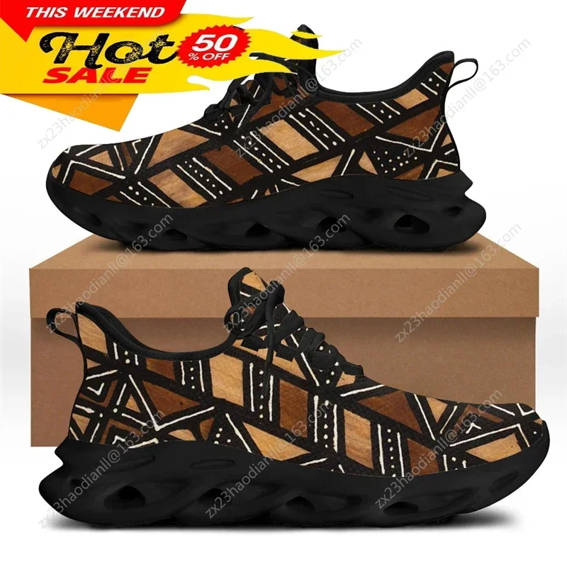 Women Shoes Running - Sneaker con Motivo Etnico Africano per
