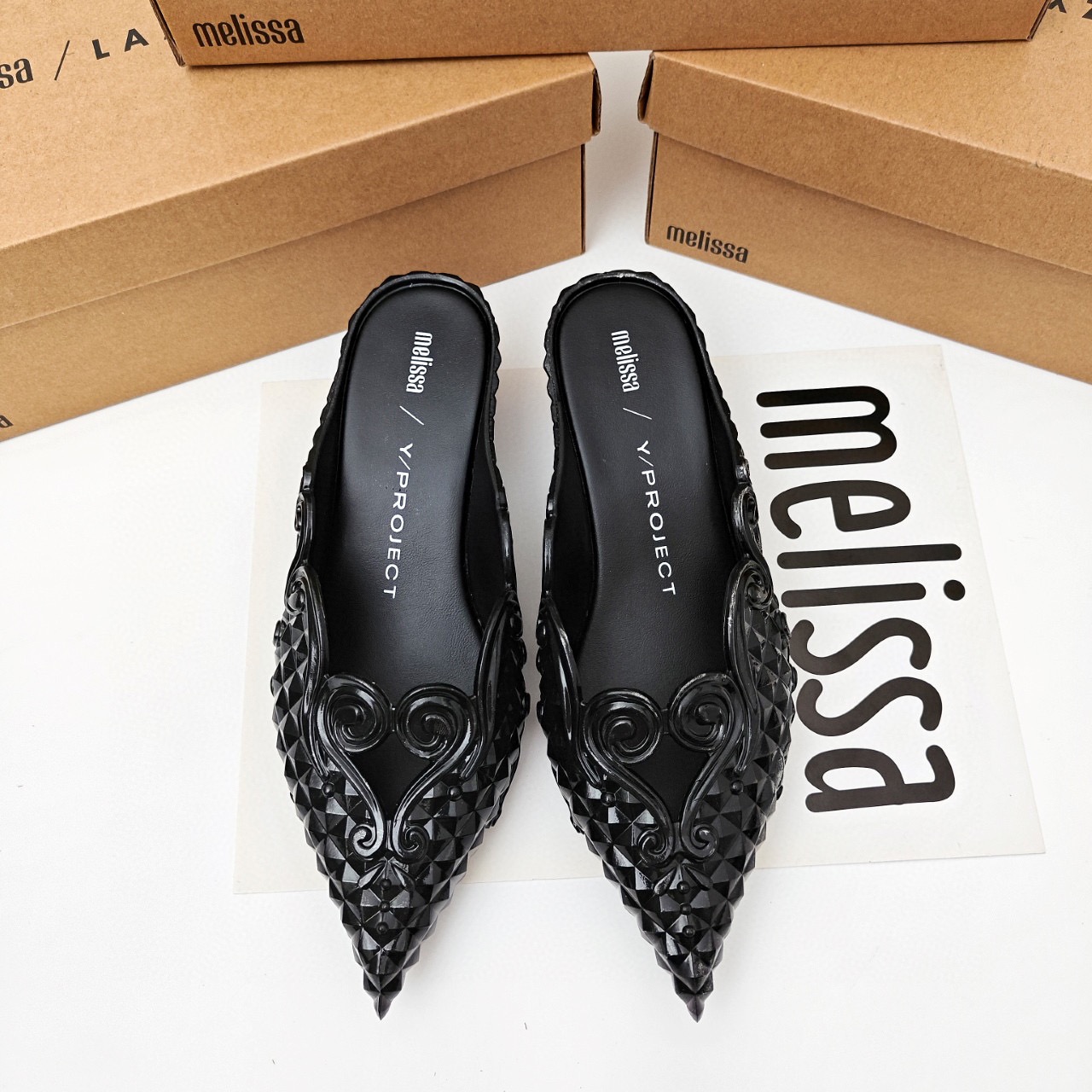 Court Heel Pointed - Mini Melissa Court Punta a punta