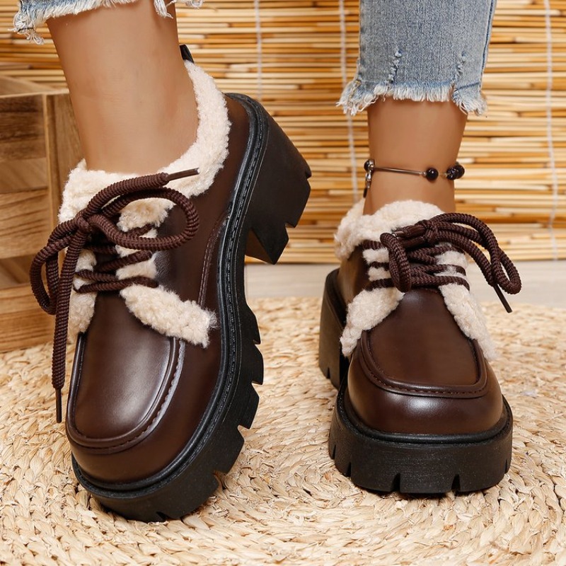 Scarpe da Donna con Plateau, P - Oxford Lace Up Women recensione e prezzo