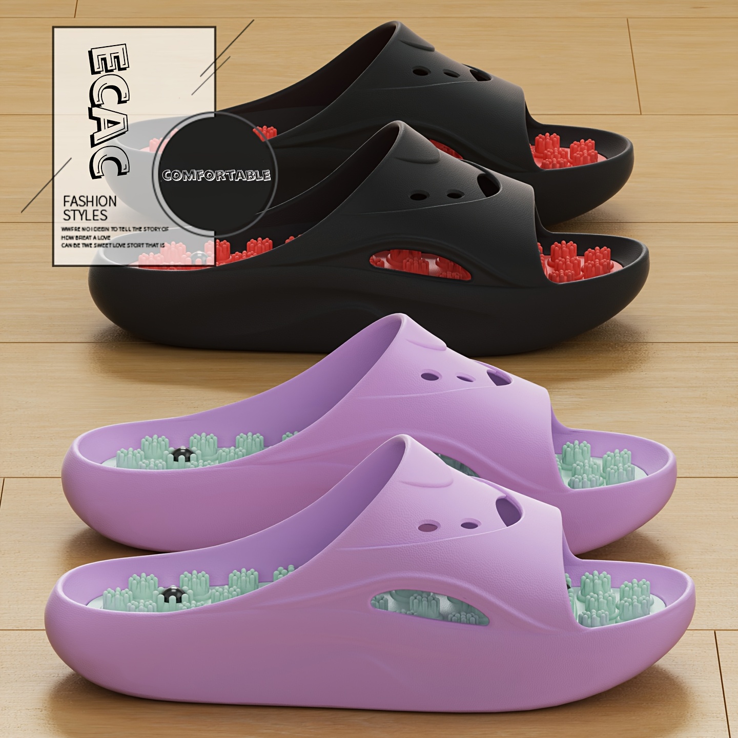 Ciabatte Massaggianti in EVA p - Women'S Shoes To Men'S recensione e prezzo