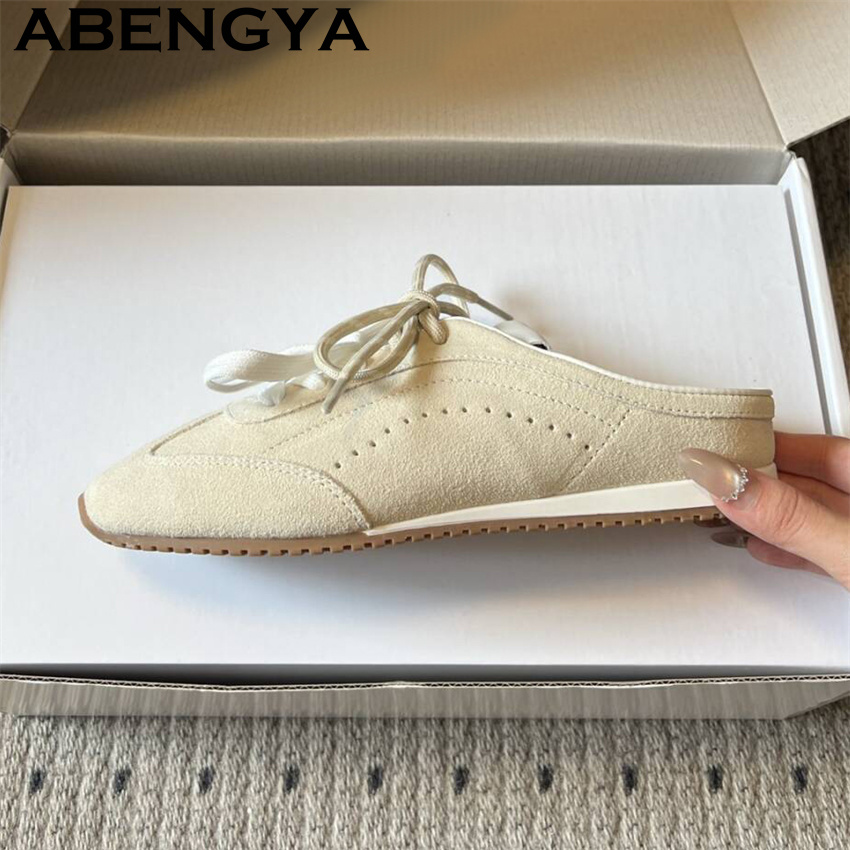 Ciabatte basse casual da donna - Oxford Lace Up Women recensione e prezzo