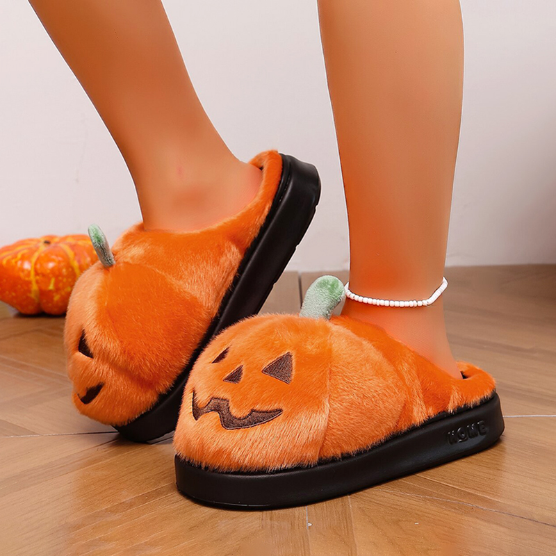 Pantofole 3D a Forma di Zucca  - Fluffy Fur Slipper recensione e prezzo