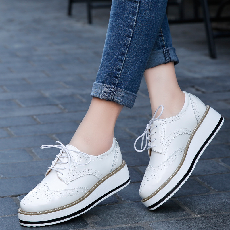Mocassini da donna scarpe in p - Oxford Lace Up Women recensione e prezzo